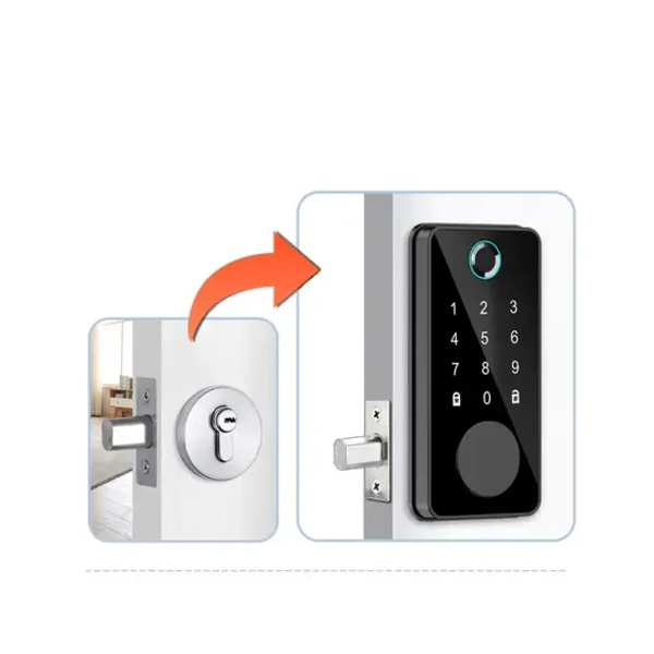 Smart Fingerprint Deadbolt Lock (IP-345) - Image 3