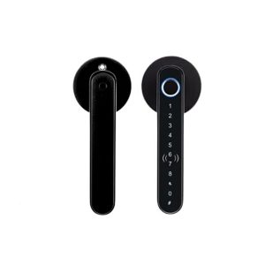 Smart B5 Fingerprint Deadbolt Door Handle Lock (IP-57)